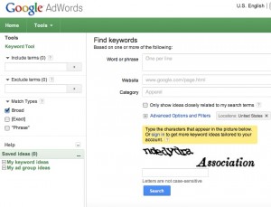How to use the Google External Keyword Tool for SEO