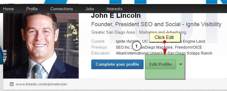 How to Add a Background to your Personal LinkedIn Profile