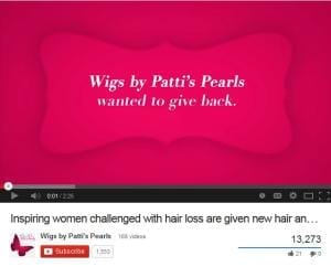 Wigs by Pattis Pearls Video