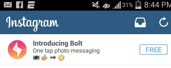 Instagram Bolt