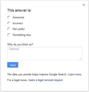 google-feedback