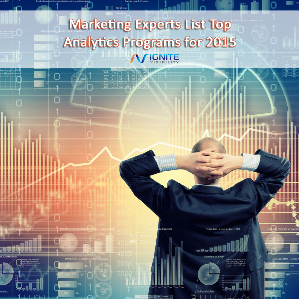 Marketing Experts List Top Analytics Programs for 2015
