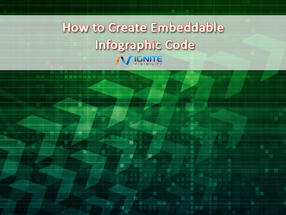 How to Create Embeddable Infographic Code