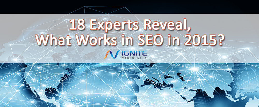 18 Experts Reveal, What Works in SEO in 2015