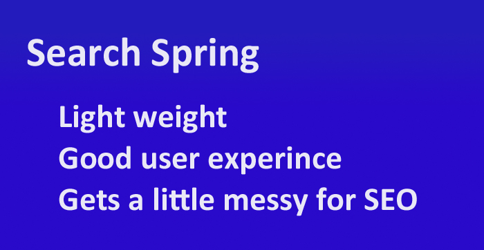 Search Spring Miva Merchant SEO