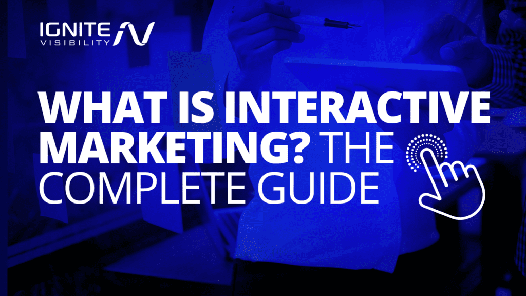 What is interactive marketing