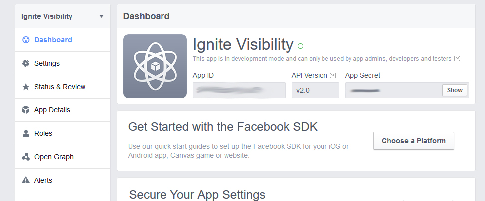 Facebook Business Manager - App ID