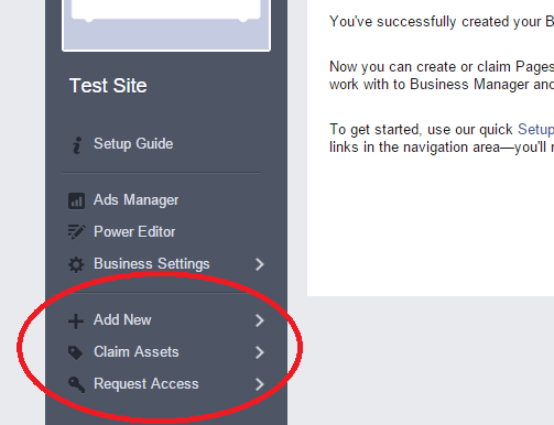 Facebook Business Manager - Create Account