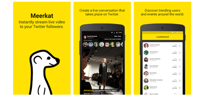 Live Streaming on Social Media, The Savvy Marketers Guide to Greatness - Meerkat chatting and commenting