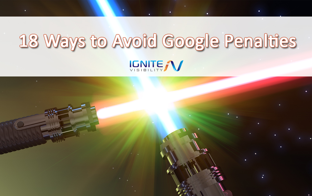 18 Ways to Avoid Google Penalties