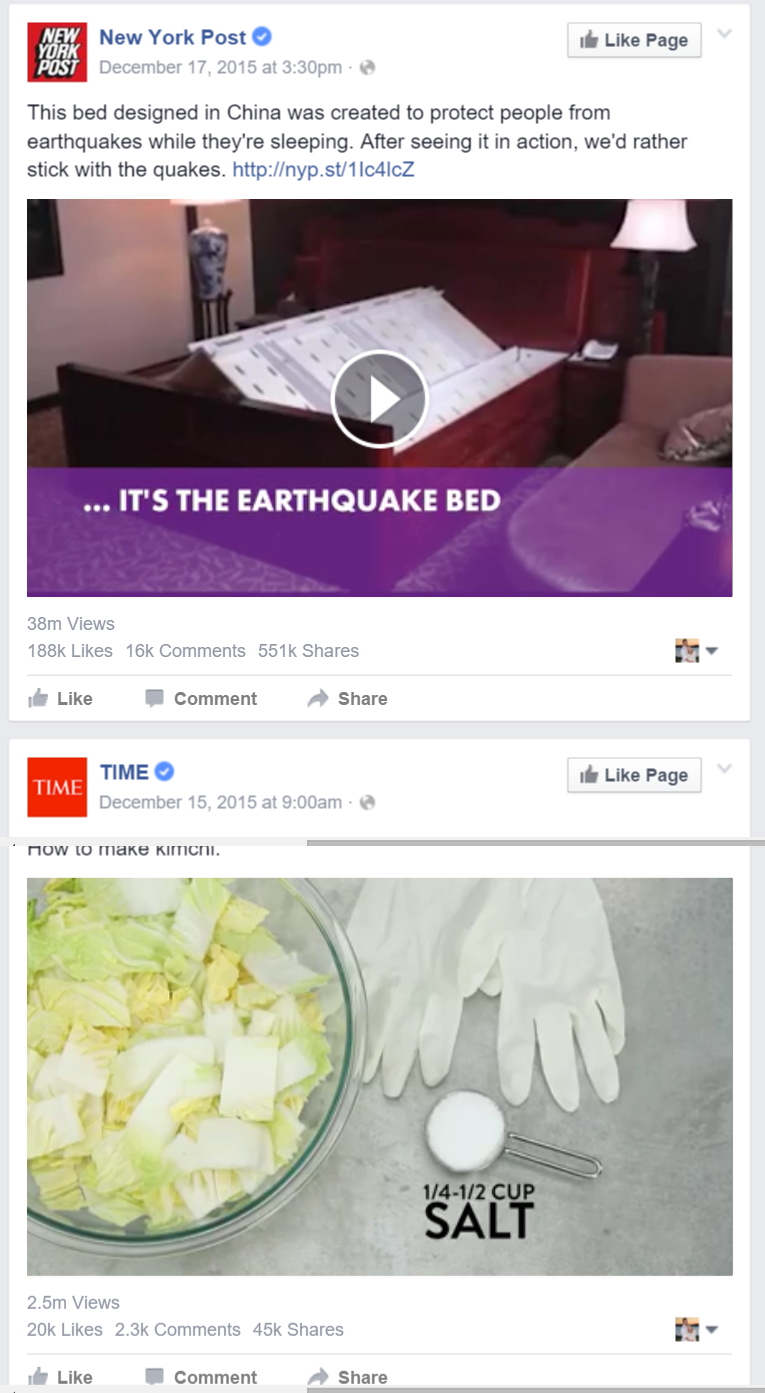 Social Media Video Ads on Facebook Site