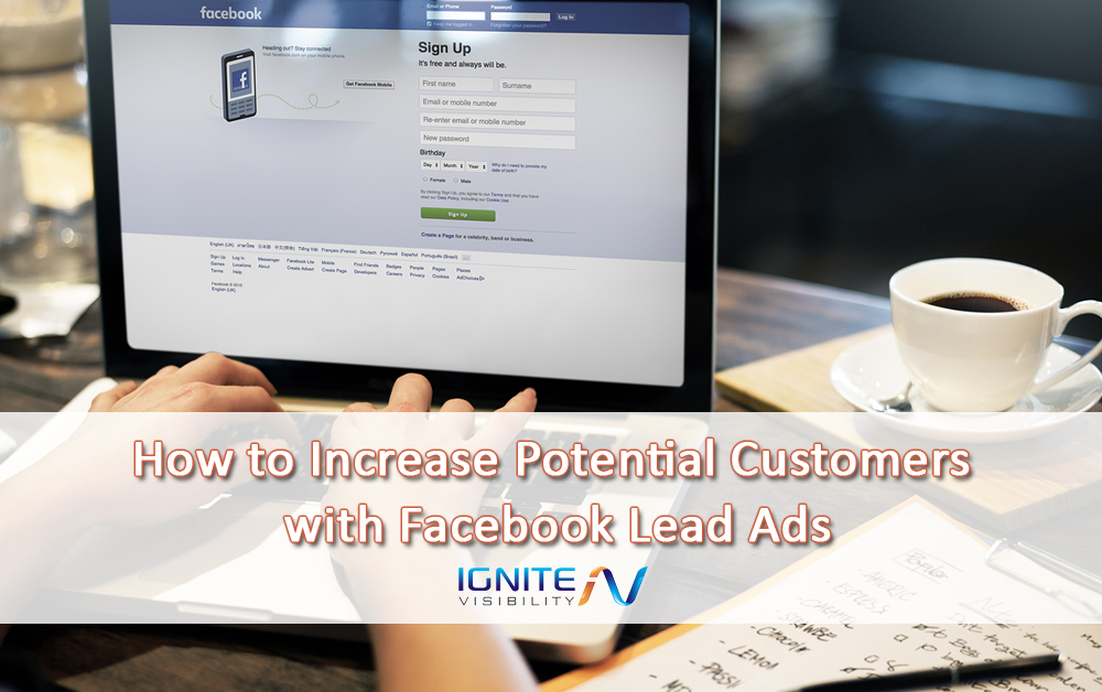 How to Increase Potential Customers with Facebook Lead Ads