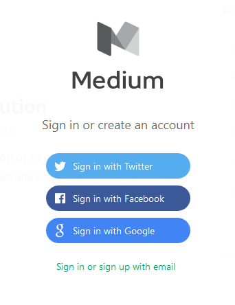 How to Use Medium for Your Business - Login