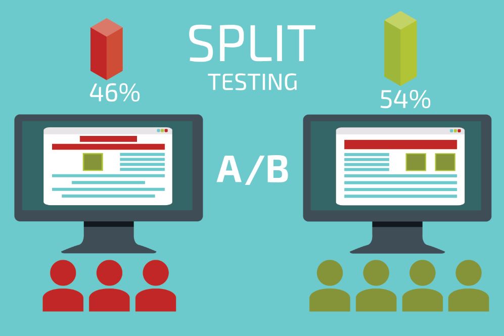 A-B-comparison-Split-testing