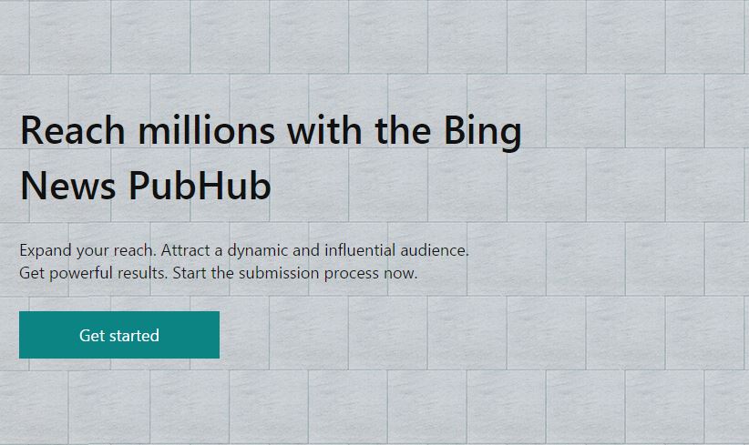 Bing Launches PubHub