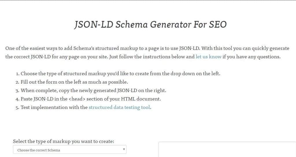 New JSON-LD Schema Generator may be a game changer!