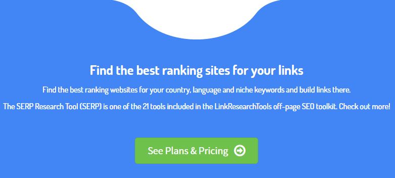 The SERP Research Tool Helps You Find Link Placements