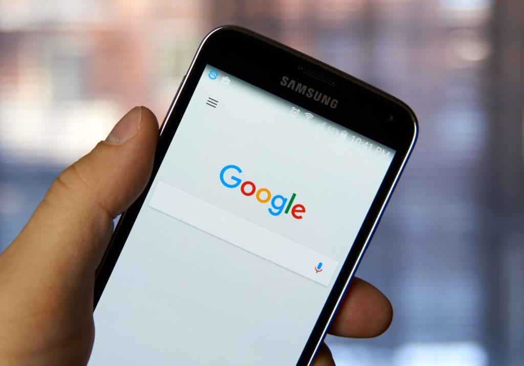 Google Mobile App.