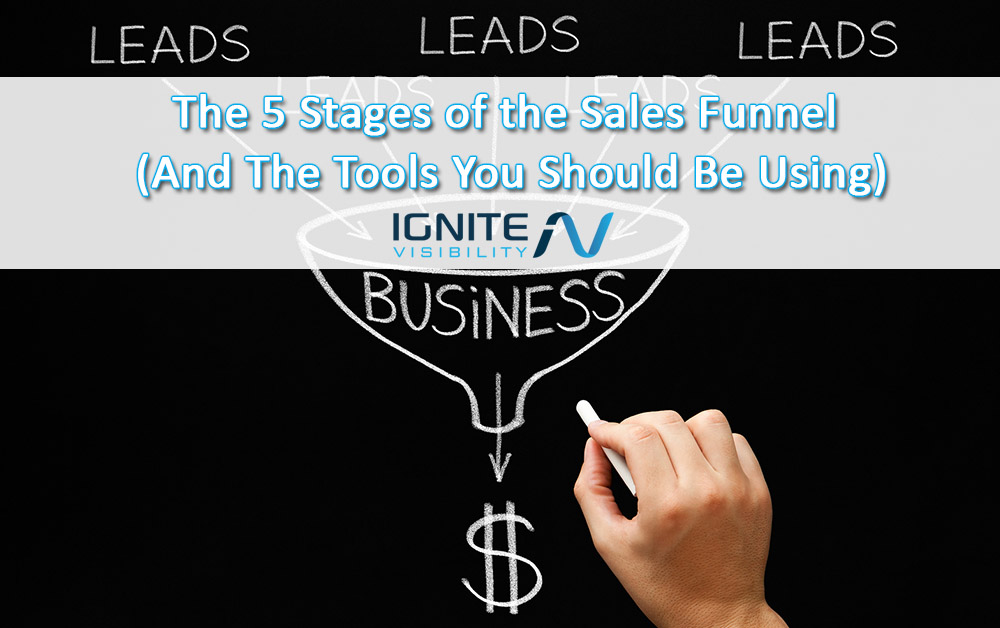 The 5 Stages of the Sales Funnel (And The Tools You Should Be Using) - Ignite Visibility