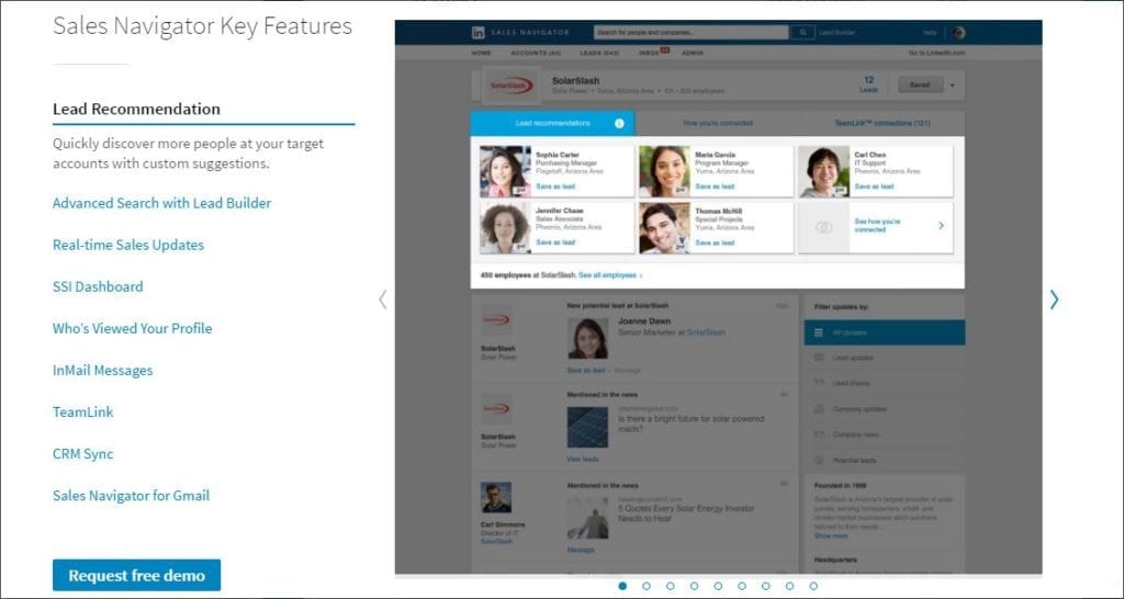 LinkedIn Sales Navigator for B2B 