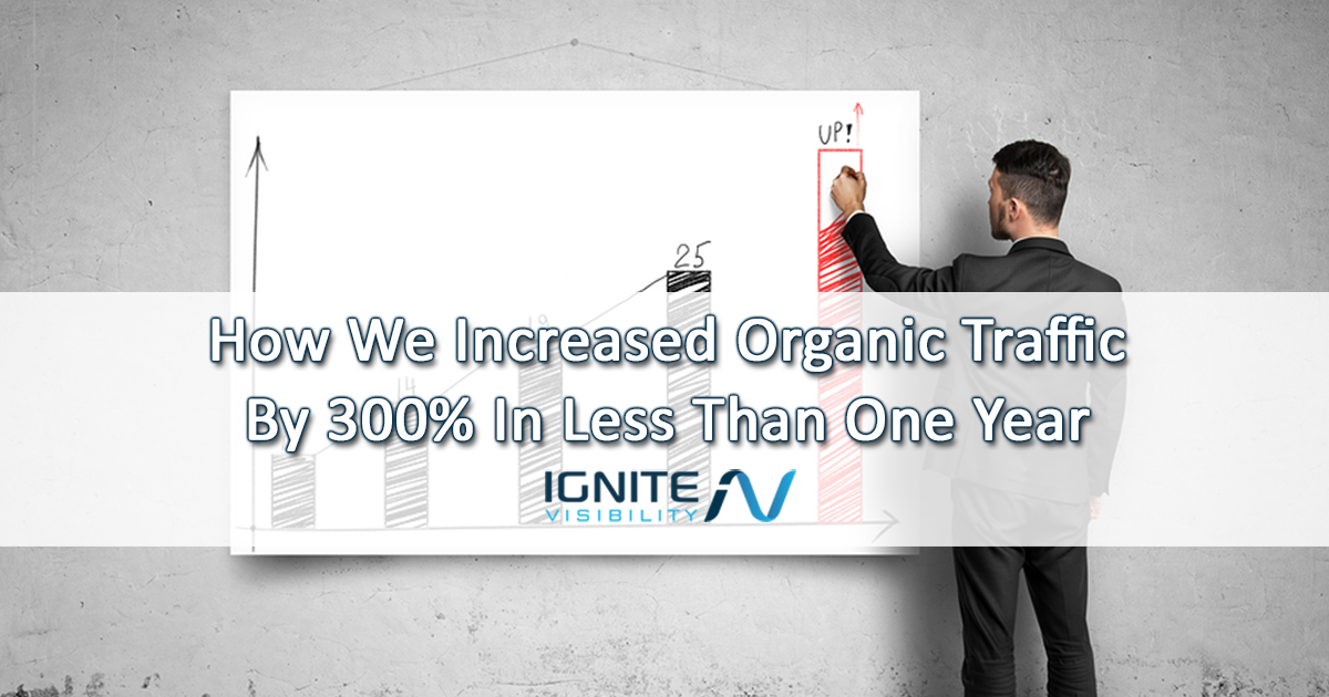organic traffic increase