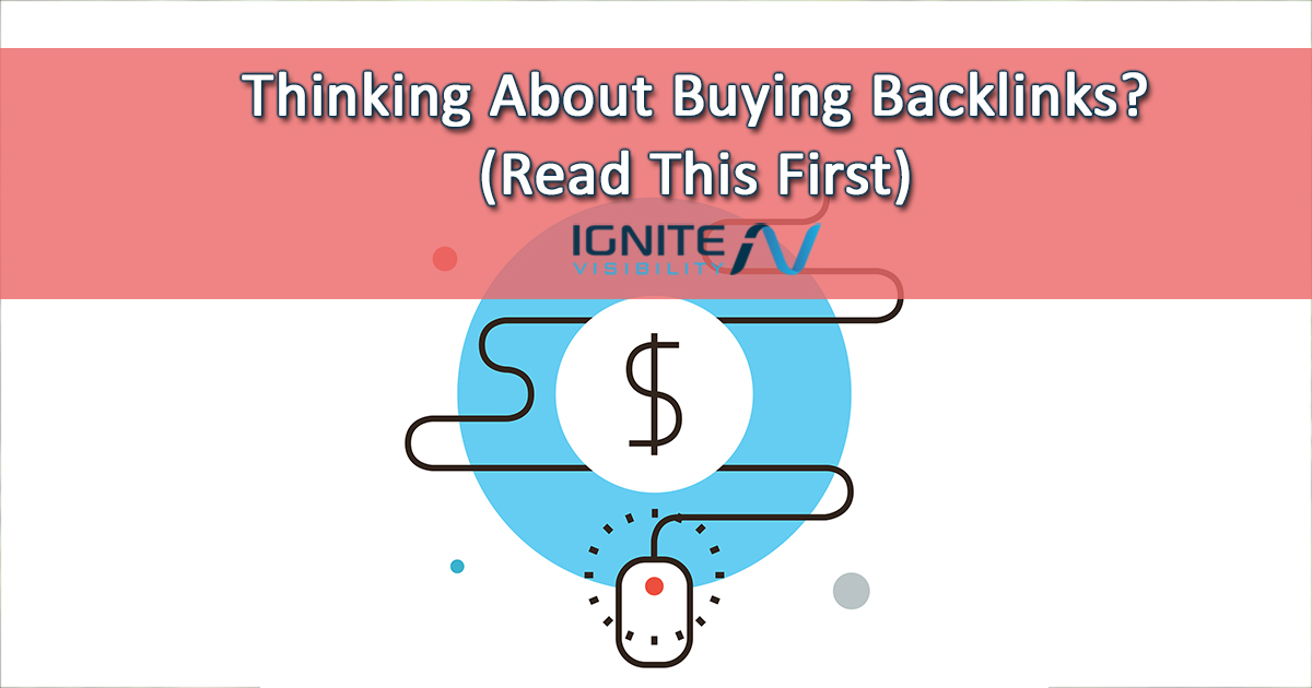 Buying Backlinks Read This First
