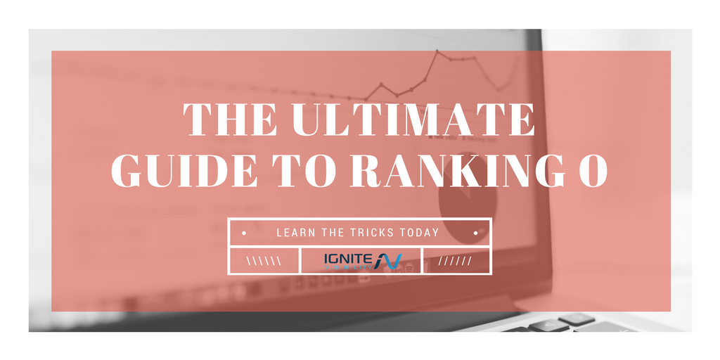 the ultimate guide to ranking 0