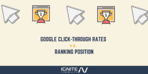 Google Click-Through Rates in 2017 by Ranking Position