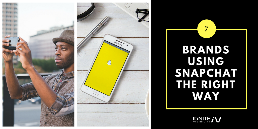 brands using snapchat for business
