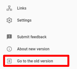 As of now, you can still switch to the old version of Google Search Console