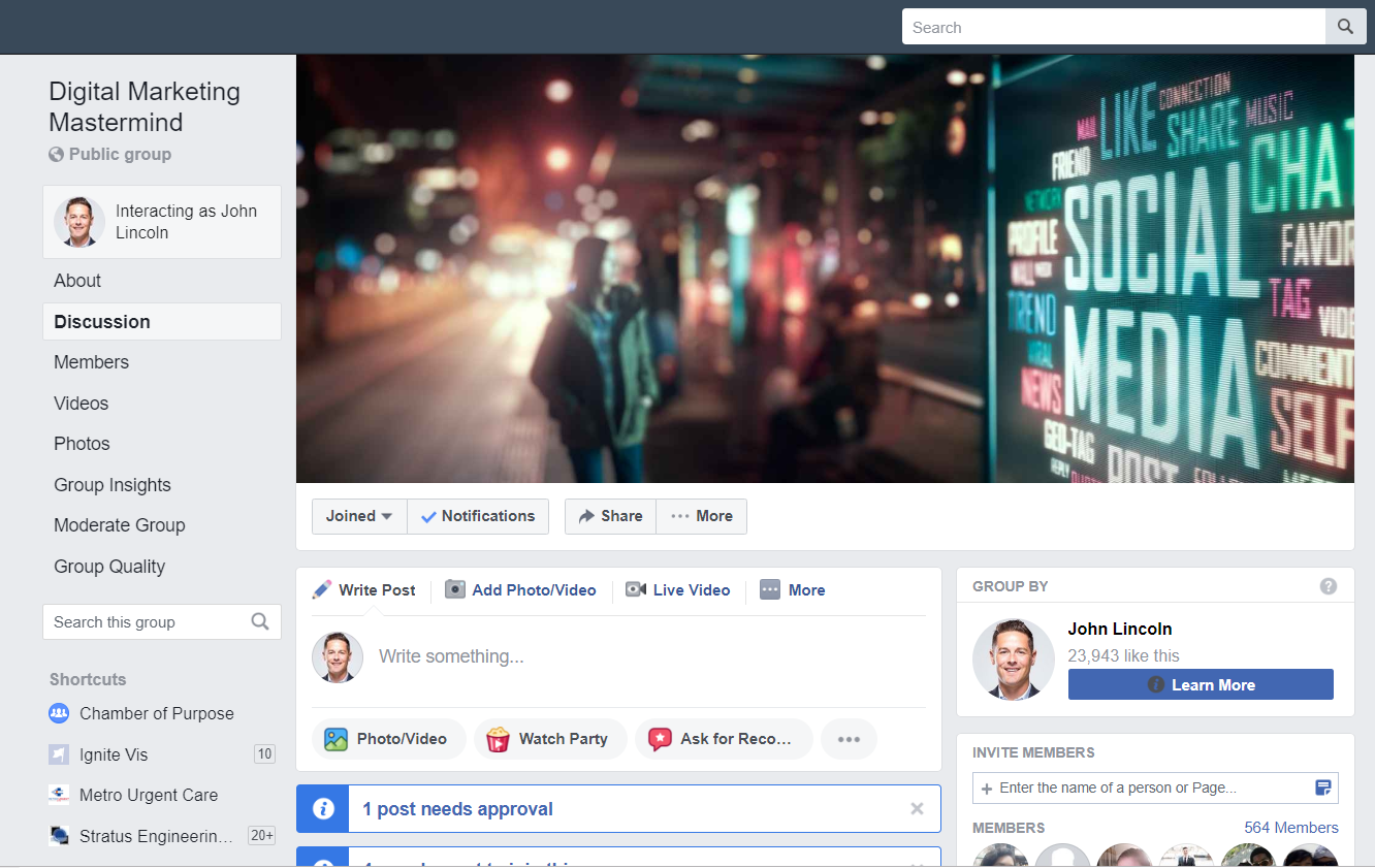 Optimize your groups for Facebook search