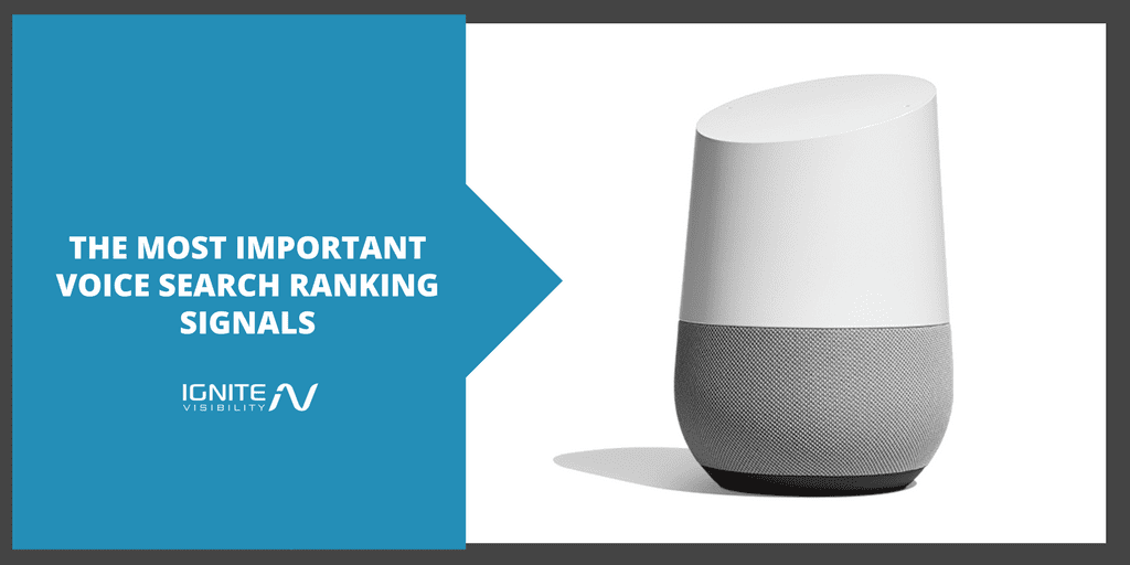 New Study Reveals the Most Important Voice Search Ranking Signals