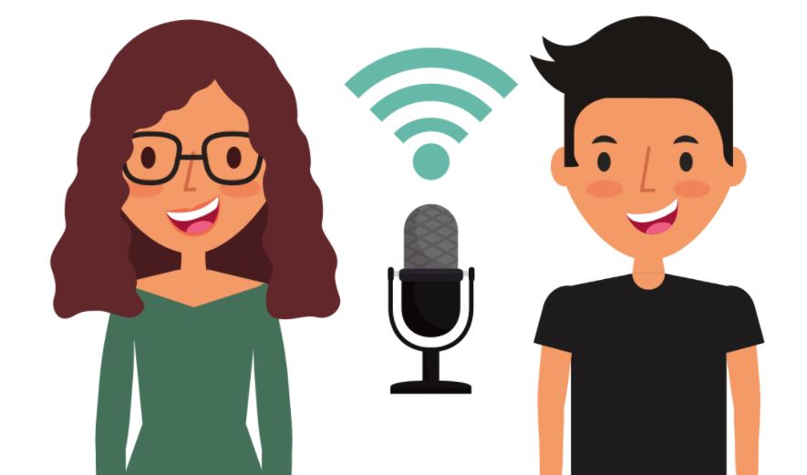 how to start a podcast co host