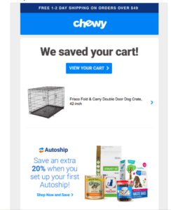 Targeted Email Marketing: Chewy