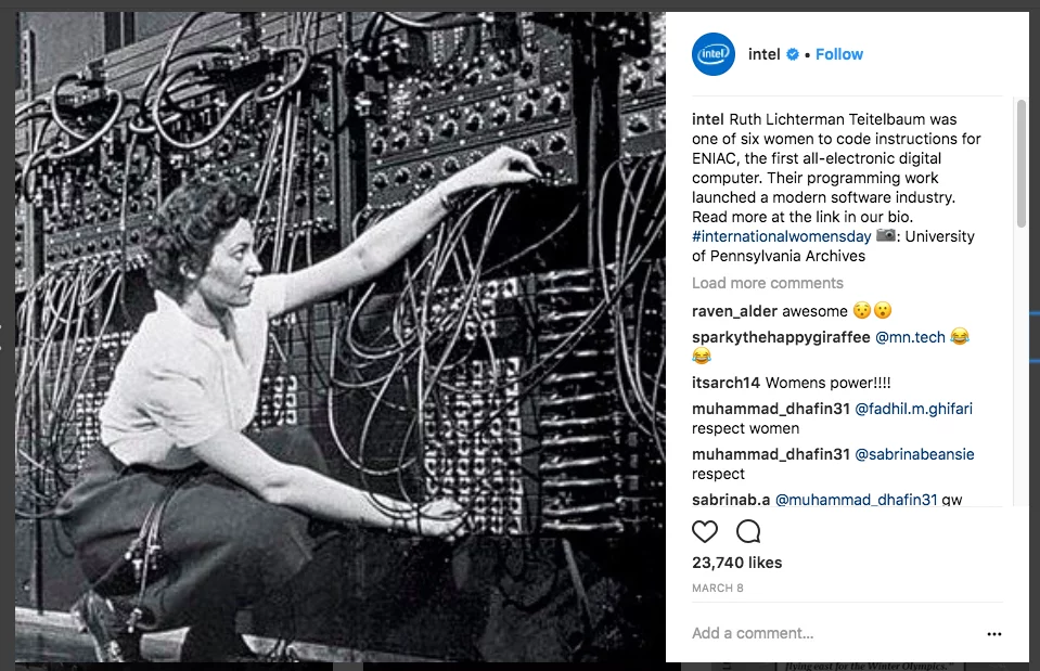 Social Media Storytelling: Intel