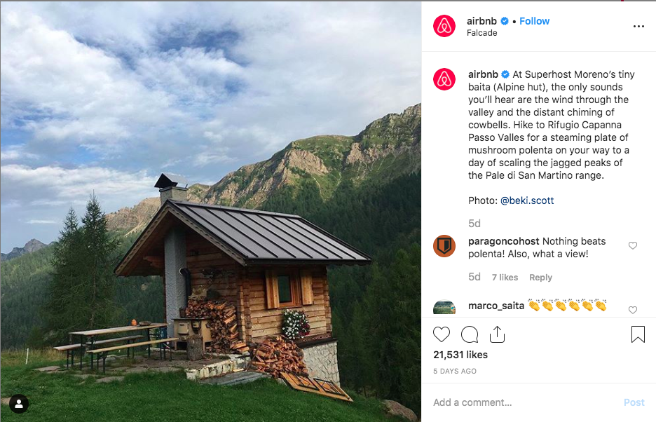 Social Media Storytelling: Airbnb