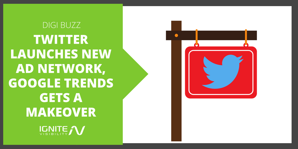 Twitter Launches New Ad Network, Google Trends Gets a Makeover