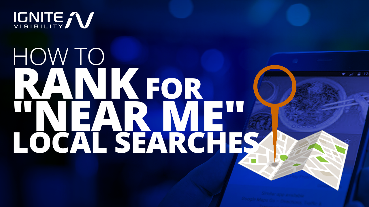 How to rank for "near me" searches