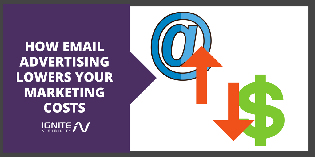 How Email Advertising Lowers Your Marketing Costs