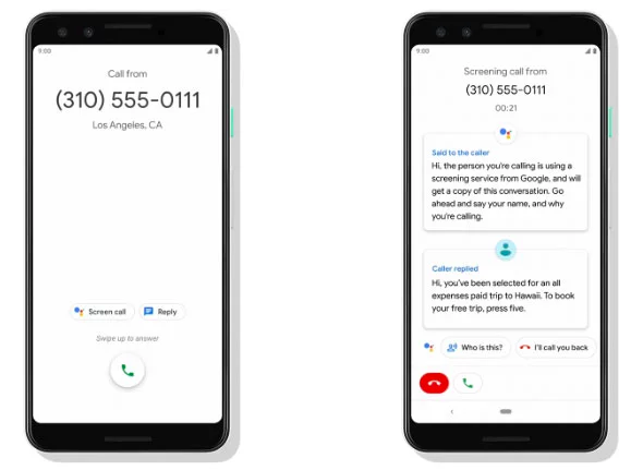 Google's Pixel 3 will come with call screening AI