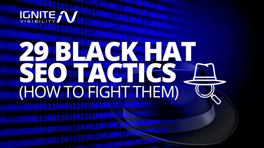 Black Hat SEO Tactics