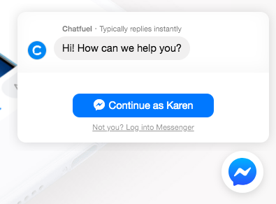 Chatfuel may be the best chatbot option for businesses who want to connect to Facebook Messenger