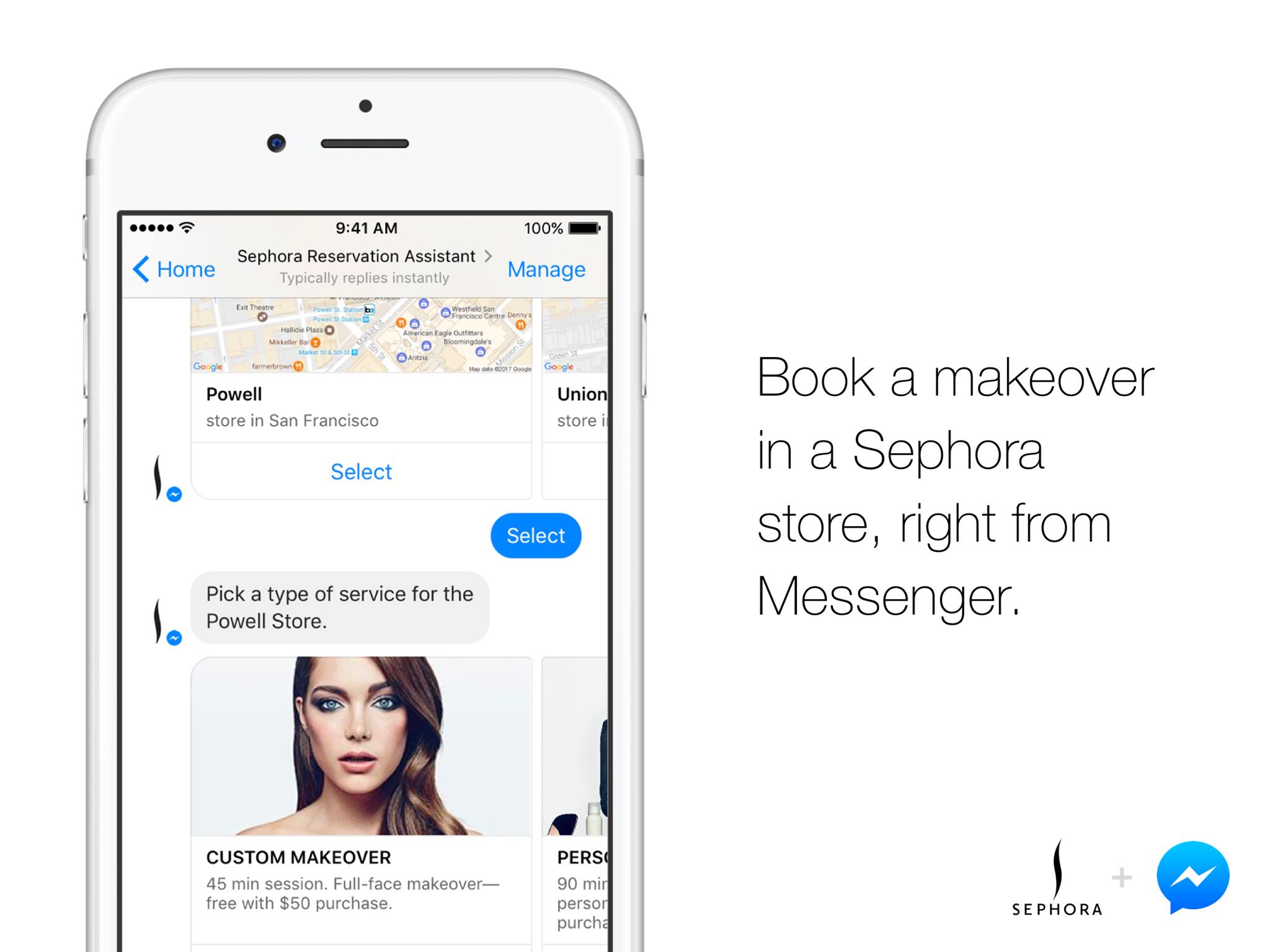Sephora has an extremely successful Facebook Messenger bot 