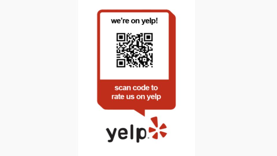 Use QR codes to encourage users to take action