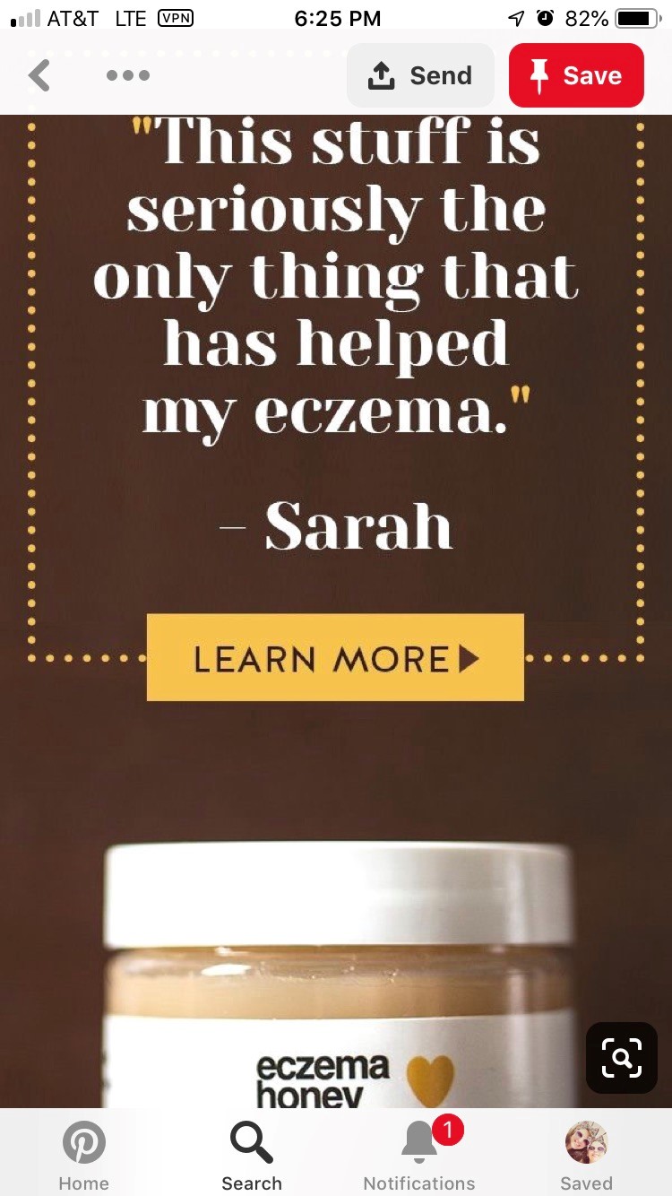 Eczema Honey Company uses peer review as social proof