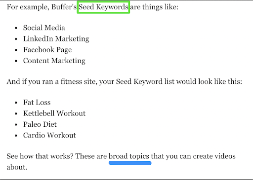 The best way to prepare for a YouTube update is to have a solid content strategy. That starts with keyword research.