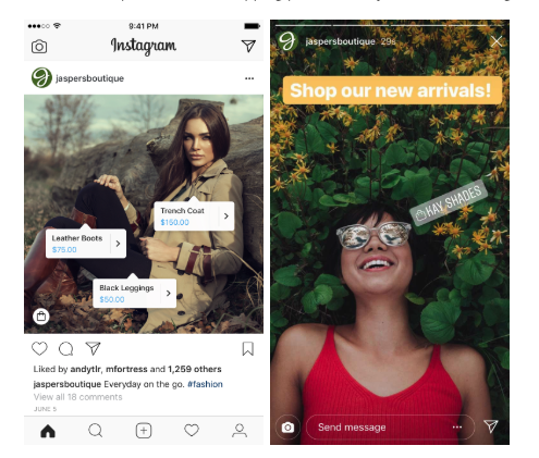 How to use Instagram videos: shoppable content