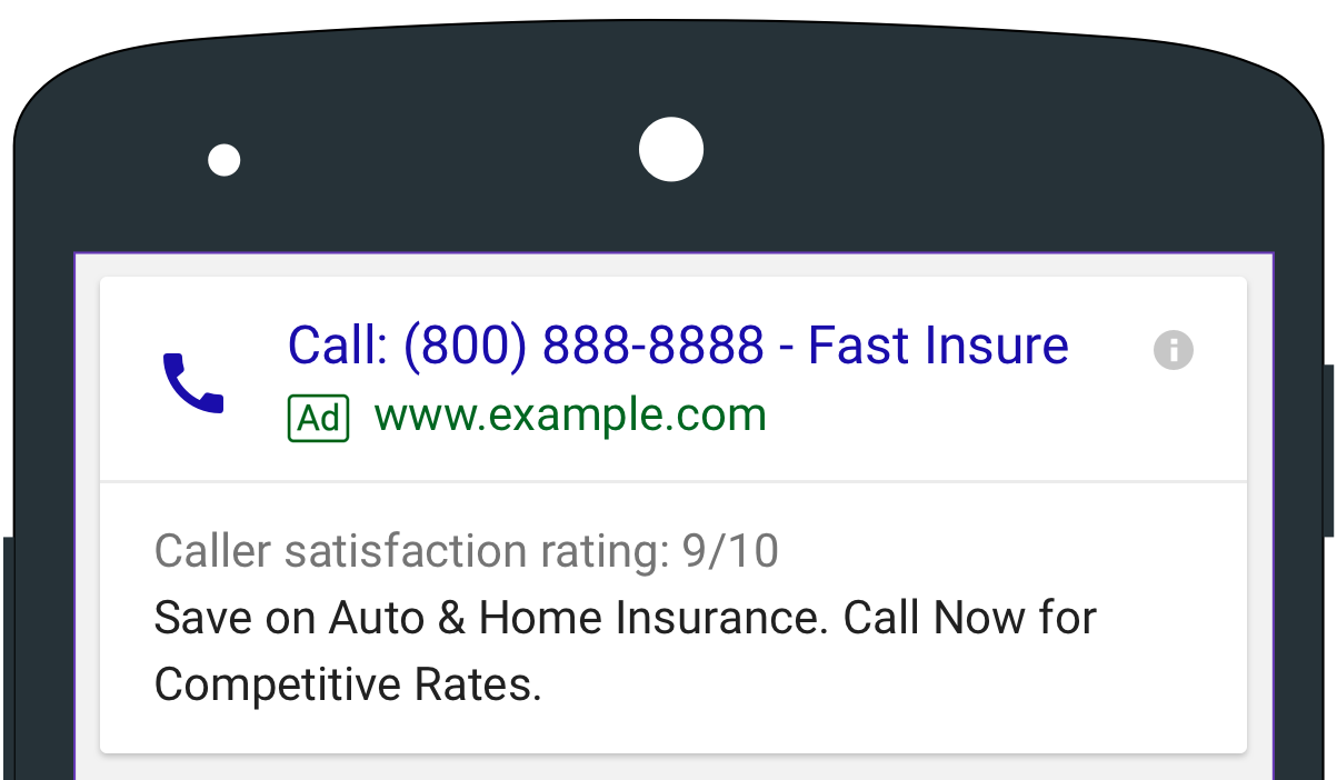 You can use a click-to-call feature to help measure ROPO