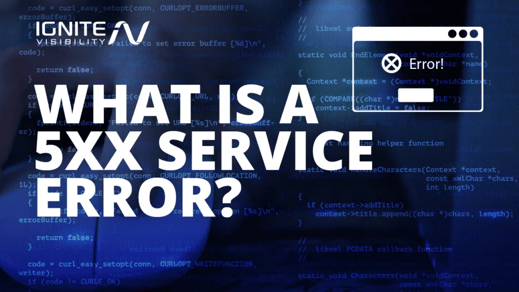 What is a 5xx Service Error?