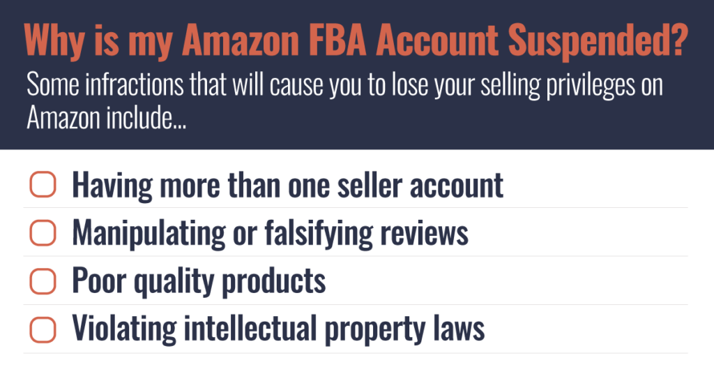 Amazon FBA Account Suspension